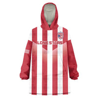 Custom Liberia Football Wearable Blanket Hoodie Sporty Style - Wonder Print Shop