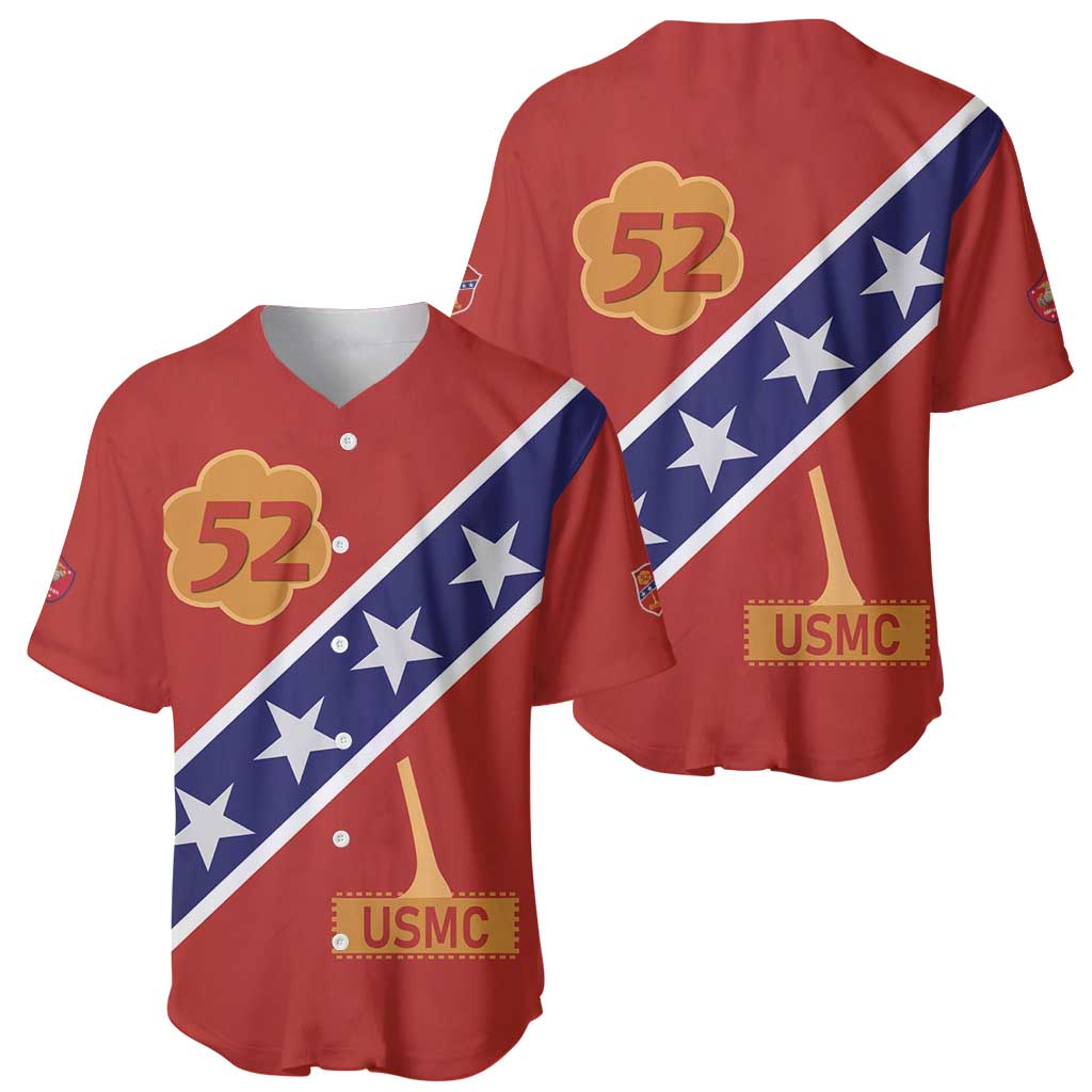 Montford Point Marines Baseball Jersey 52 USMC Tribute - Wonder Print Shop