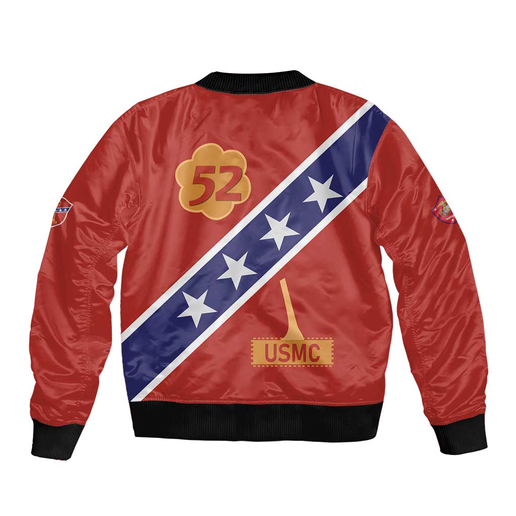 Montford Point Marines Bomber Jacket 52 USMC Tribute - Wonder Print Shop