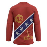 Montford Point Marines Hockey Jersey 52 USMC Tribute - Wonder Print Shop