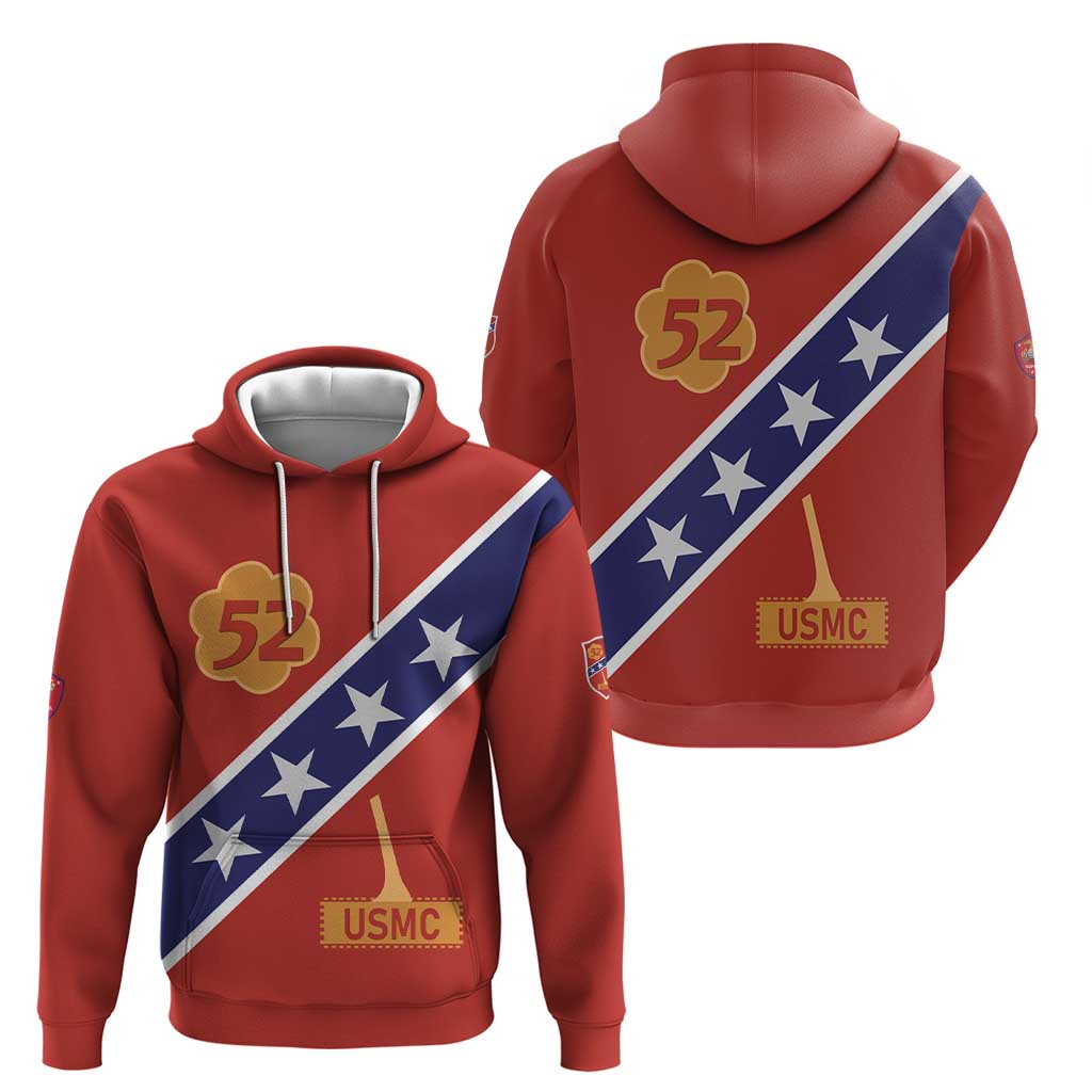 Montford Point Marines Hoodie 52 USMC Tribute - Wonder Print Shop