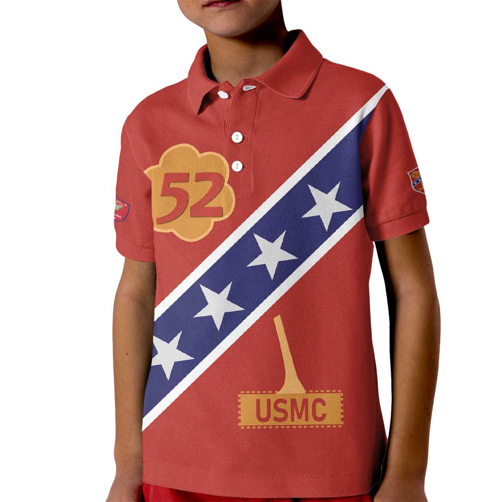 Montford Point Marines Kid Polo Shirt 52 USMC Tribute - Wonder Print Shop