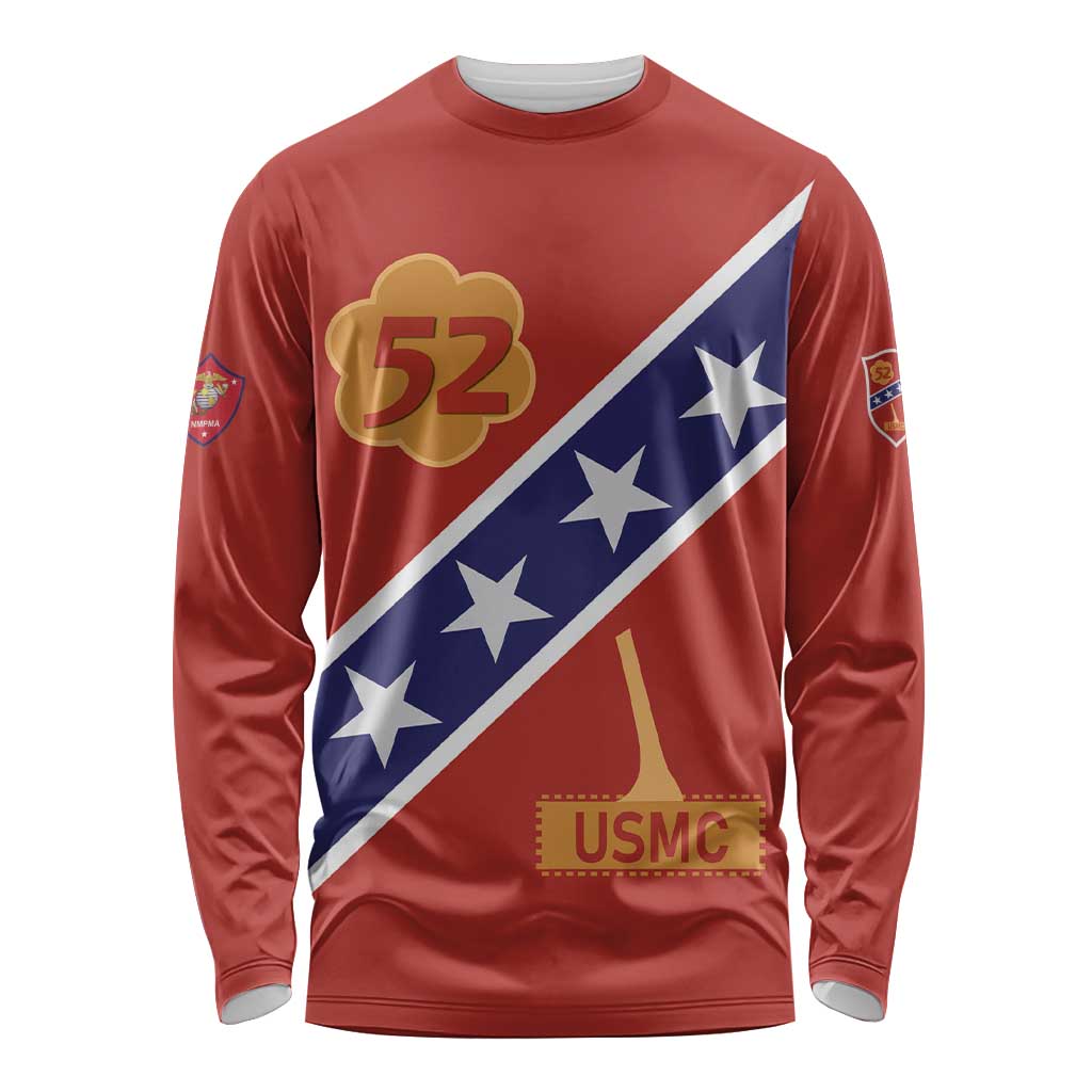 Montford Point Marines Long Sleeve Shirt 52 USMC Tribute - Wonder Print Shop