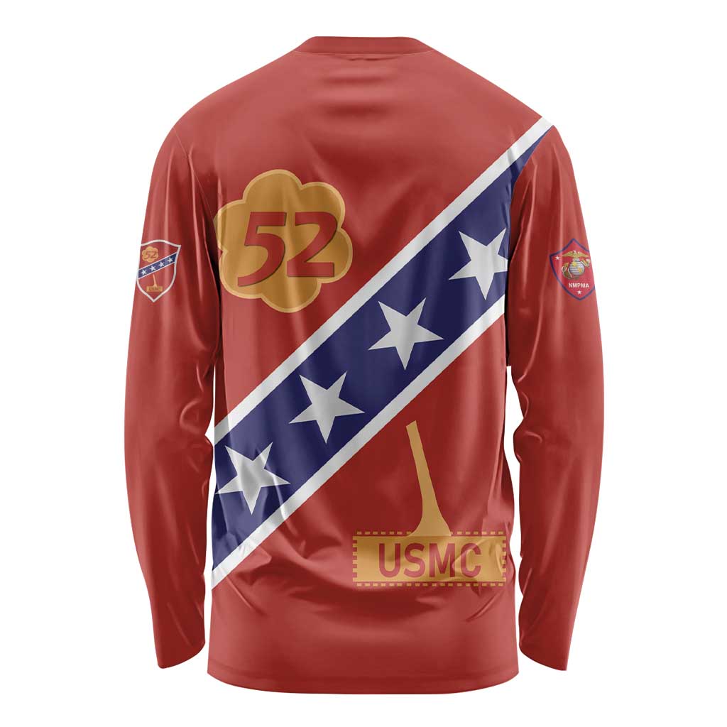 Montford Point Marines Long Sleeve Shirt 52 USMC Tribute - Wonder Print Shop