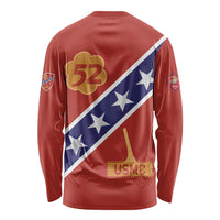 Montford Point Marines Long Sleeve Shirt 52 USMC Tribute - Wonder Print Shop