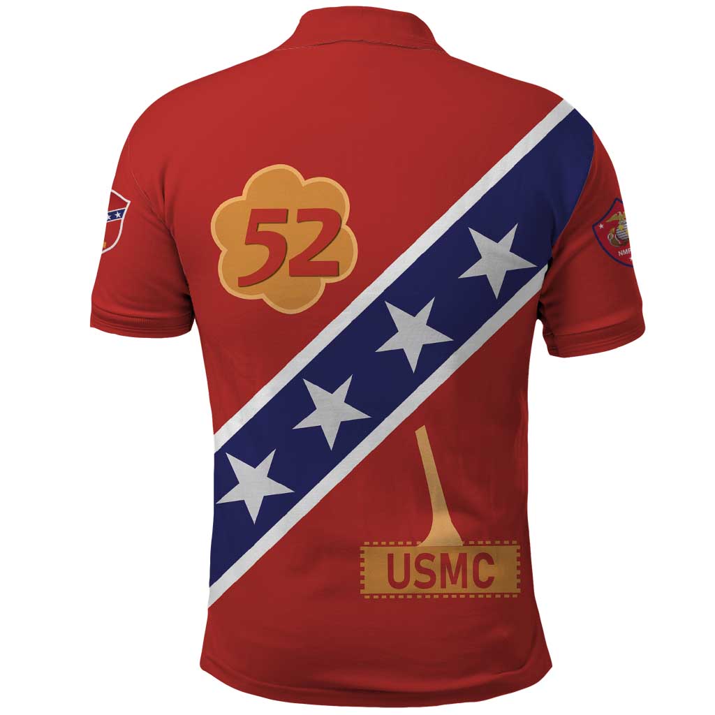 Montford Point Marines Polo Shirt 52 USMC Tribute - Wonder Print Shop