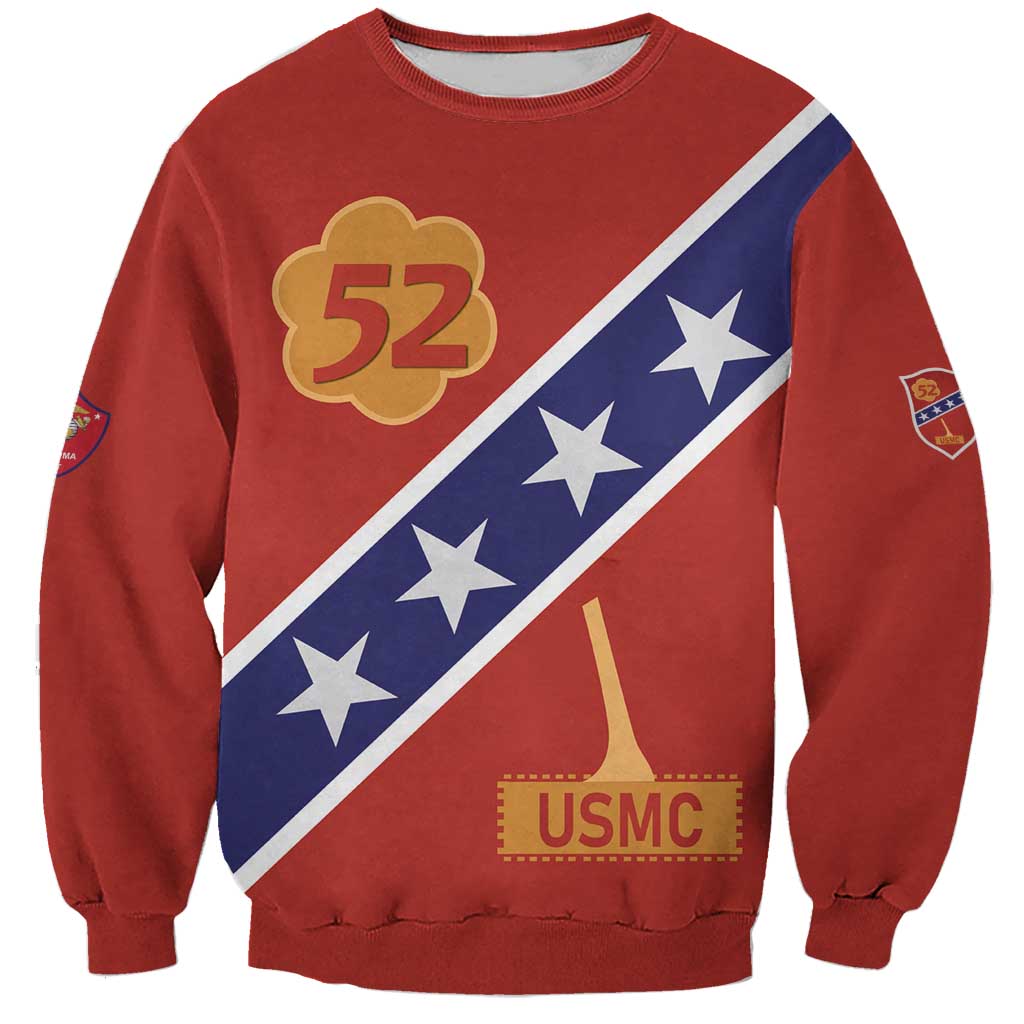 Montford Point Marines Sweatshirt 52 USMC Tribute - Wonder Print Shop