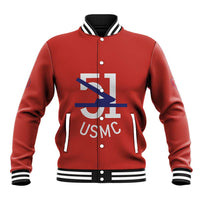 Montford Point Marines Baseball Jacket 51 USMC Tribute - Wonder Print Shop