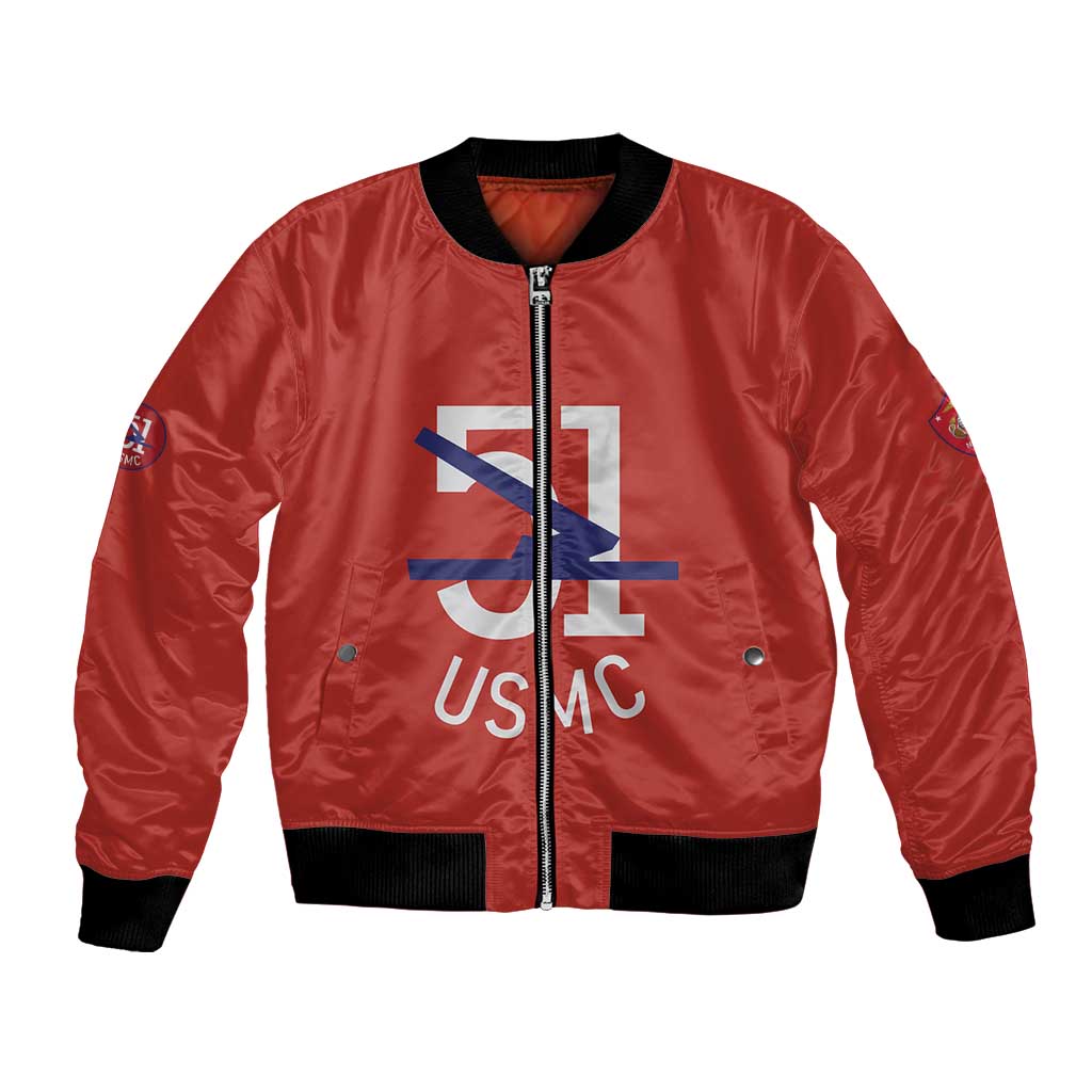 Montford Point Marines Bomber Jacket 51 USMC Tribute - Wonder Print Shop