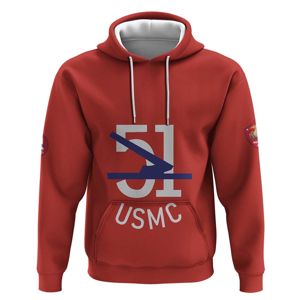 Montford Point Marines Hoodie 51 USMC Tribute - Wonder Print Shop