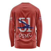 Montford Point Marines Long Sleeve Shirt 51 USMC Tribute - Wonder Print Shop