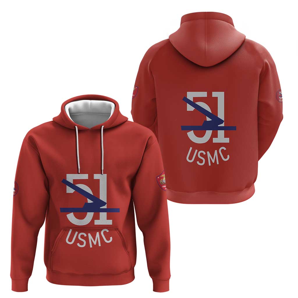 Montford Point Marines Zip Hoodie 51 USMC Tribute - Wonder Print Shop
