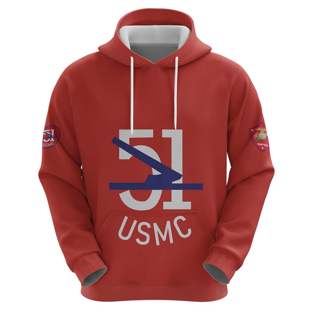 Montford Point Marines Zip Hoodie 51 USMC Tribute - Wonder Print Shop
