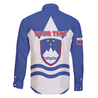 Personalised Slovenia Independence Day Family Matching Mermaid Dress and Hawaiian Shirt Flag Map With Coat Of Arms - Wonder Print Shop