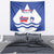 Personalised Slovenia Independence Day Tapestry Flag Map With Coat Of Arms - Wonder Print Shop