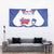 Personalised Slovenia Independence Day Tapestry Flag Map With Coat Of Arms - Wonder Print Shop