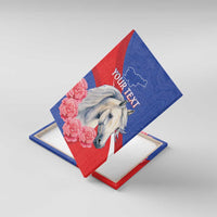 Personalised Balkan Lipizzaner Horse Slovenia Canvas Wall Art Carnation Sporty Style - Wonder Print Shop