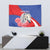 Personalised Balkan Lipizzaner Horse Slovenia Tapestry Carnation Sporty Style - Wonder Print Shop
