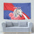 Personalised Balkan Lipizzaner Horse Slovenia Tapestry Carnation Sporty Style - Wonder Print Shop