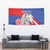 Personalised Balkan Lipizzaner Horse Slovenia Tapestry Carnation Sporty Style - Wonder Print Shop