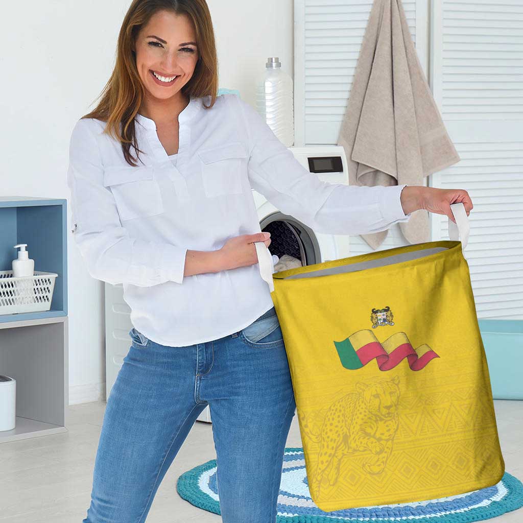 Benin Football Laundry Basket Go Champions Les Guepards - Wonder Print Shop