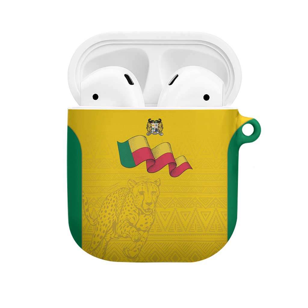 Benin Football AirPods Case Go Champions Les Guepards - Wonder Print Shop