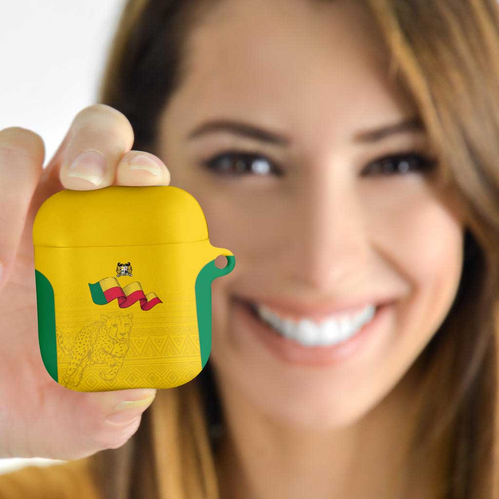 Benin Football AirPods Case Go Champions Les Guepards - Wonder Print Shop