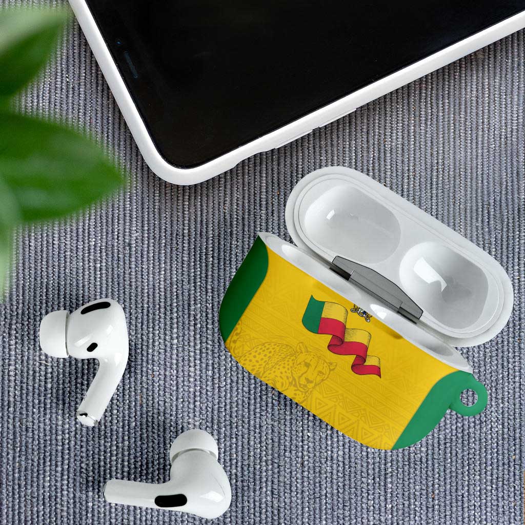 Benin Football AirPods Case Go Champions Les Guepards - Wonder Print Shop
