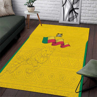 Benin Football Area Rug Go Champions Les Guepards - Wonder Print Shop