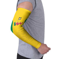Custom Benin Football Arm Sleeves Go Champions Les Guepards - Wonder Print Shop
