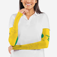 Custom Benin Football Arm Sleeves Go Champions Les Guepards - Wonder Print Shop
