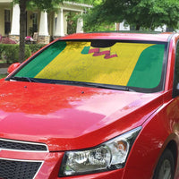 Benin Football Auto Sun Shade Go Champions Les Guepards - Wonder Print Shop
