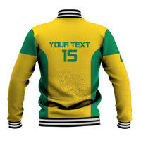 Custom Benin Football Baseball Jacket Go Champions Les Guepards - Wonder Print Shop