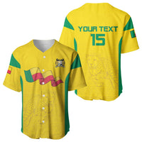 Custom Benin Football Baseball Jersey Go Champions Les Guepards - Wonder Print Shop