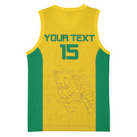 Custom Benin Football Basketball Jersey Go Champions Les Guepards - Wonder Print Shop