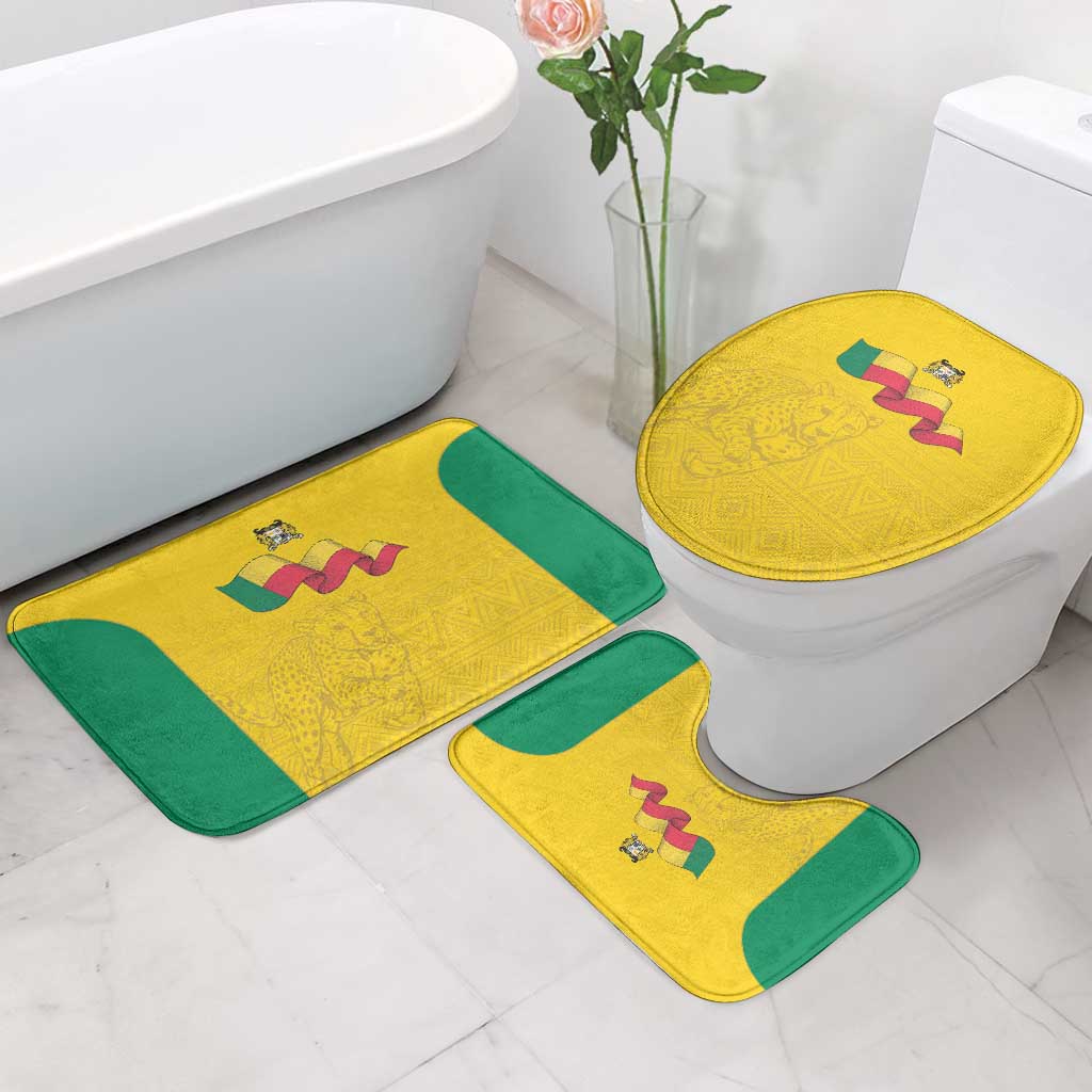 Benin Football Bathroom Set Go Champions Les Guepards - Wonder Print Shop