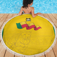 Benin Football Beach Blanket Go Champions Les Guepards - Wonder Print Shop