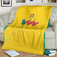 Benin Football Blanket Go Champions Les Guepards - Wonder Print Shop