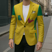 Custom Benin Football Blazer Go Champions Les Guepards - Wonder Print Shop
