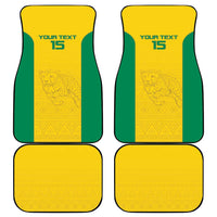 Custom Benin Football Car Mats Go Champions Les Guepards - Wonder Print Shop