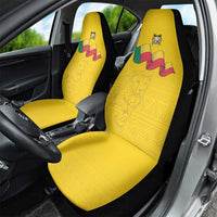 Benin Football Car Seat Cover Go Champions Les Guepards - Wonder Print Shop