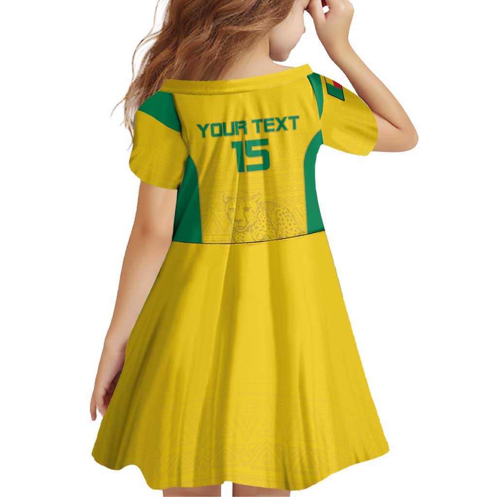 Custom Benin Football Family Matching Long Sleeve Bodycon Dress and Hawaiian Shirt Go Champions Les Guepards - Wonder Print Shop