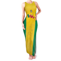 Custom Benin Football Family Matching Tank Maxi Dress and Hawaiian Shirt Go Champions Les Guepards - Wonder Print Shop