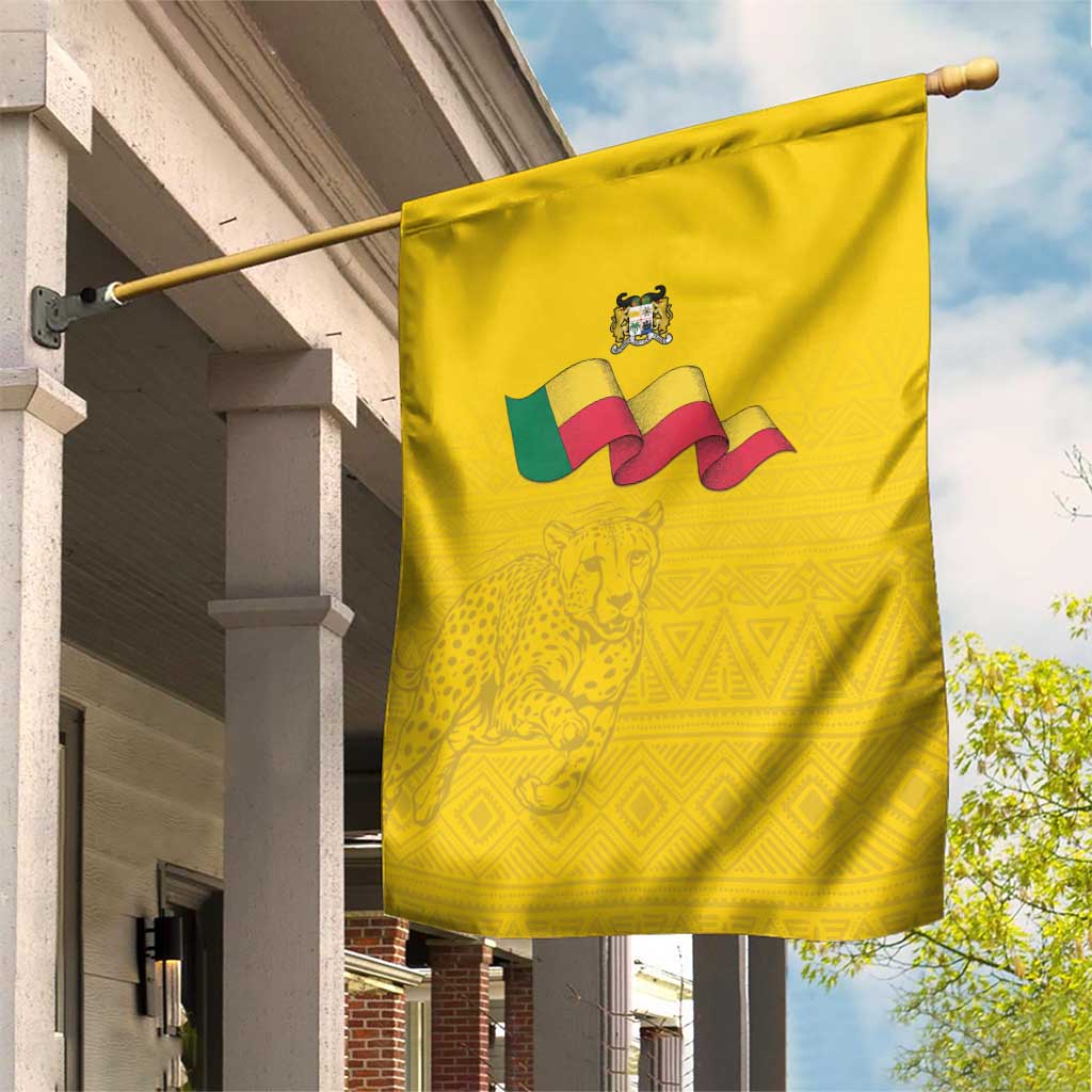 Benin Football Garden Flag Go Champions Les Guepards - Wonder Print Shop