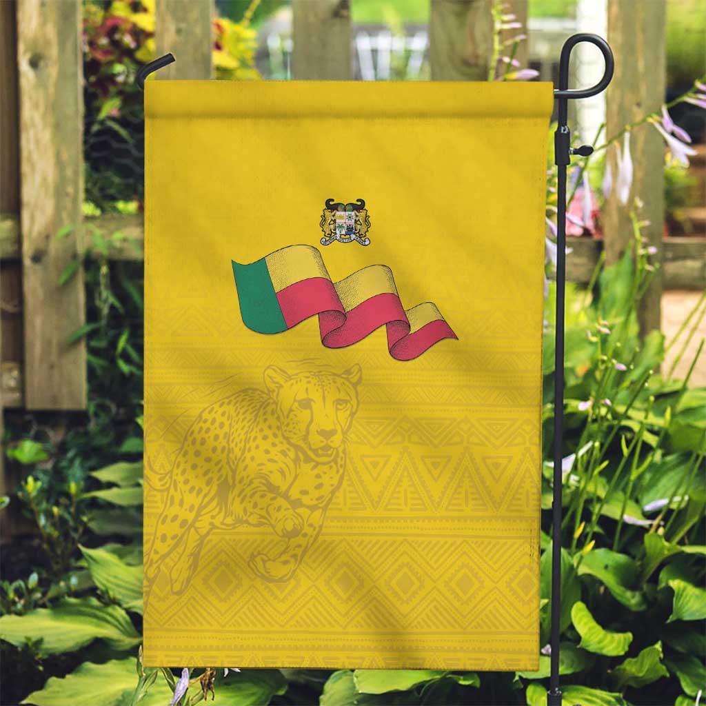 Benin Football Garden Flag Go Champions Les Guepards - Wonder Print Shop