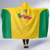 Benin Football Hooded Blanket Go Champions Les Guepards - Wonder Print Shop
