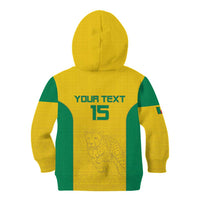 Custom Benin Football Kid Hoodie Go Champions Les Guepards - Wonder Print Shop