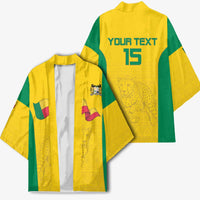 Custom Benin Football Kimono Go Champions Les Guepards - Wonder Print Shop