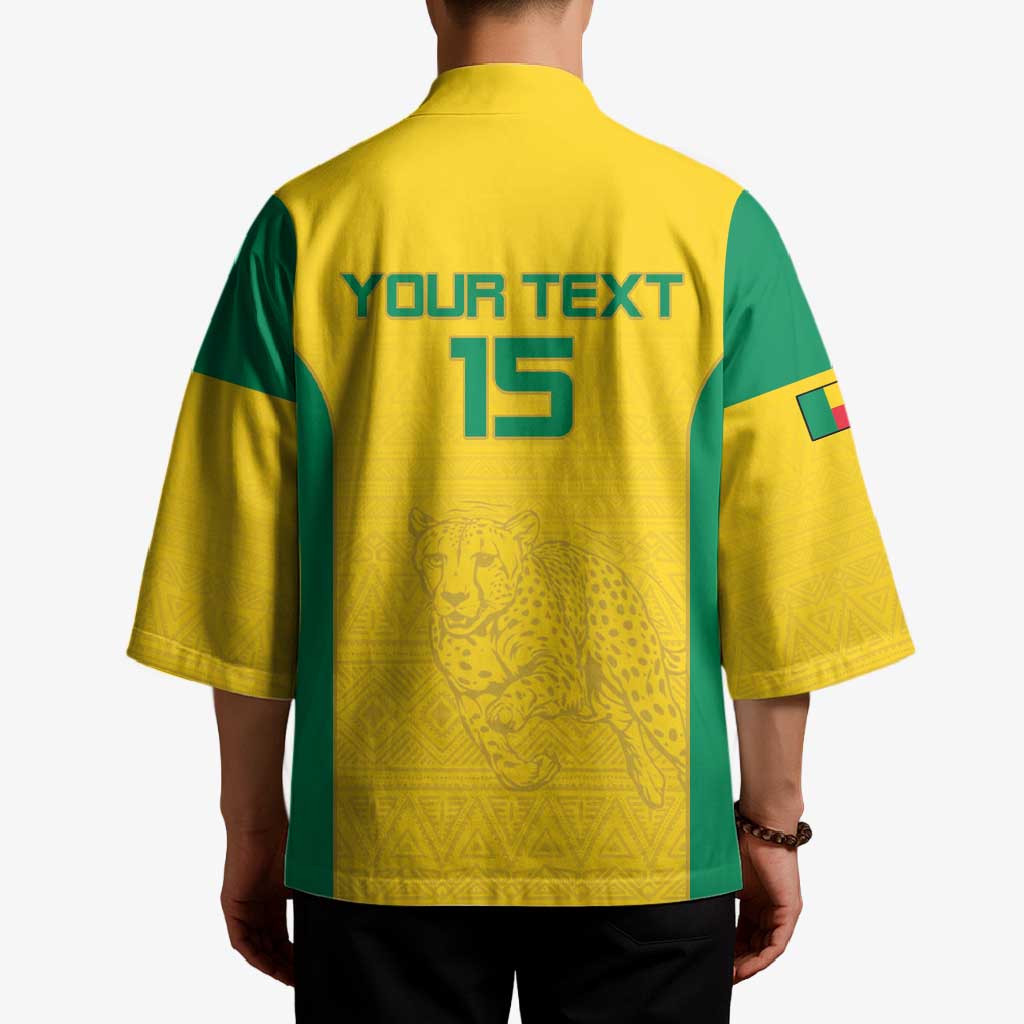 Custom Benin Football Kimono Go Champions Les Guepards - Wonder Print Shop