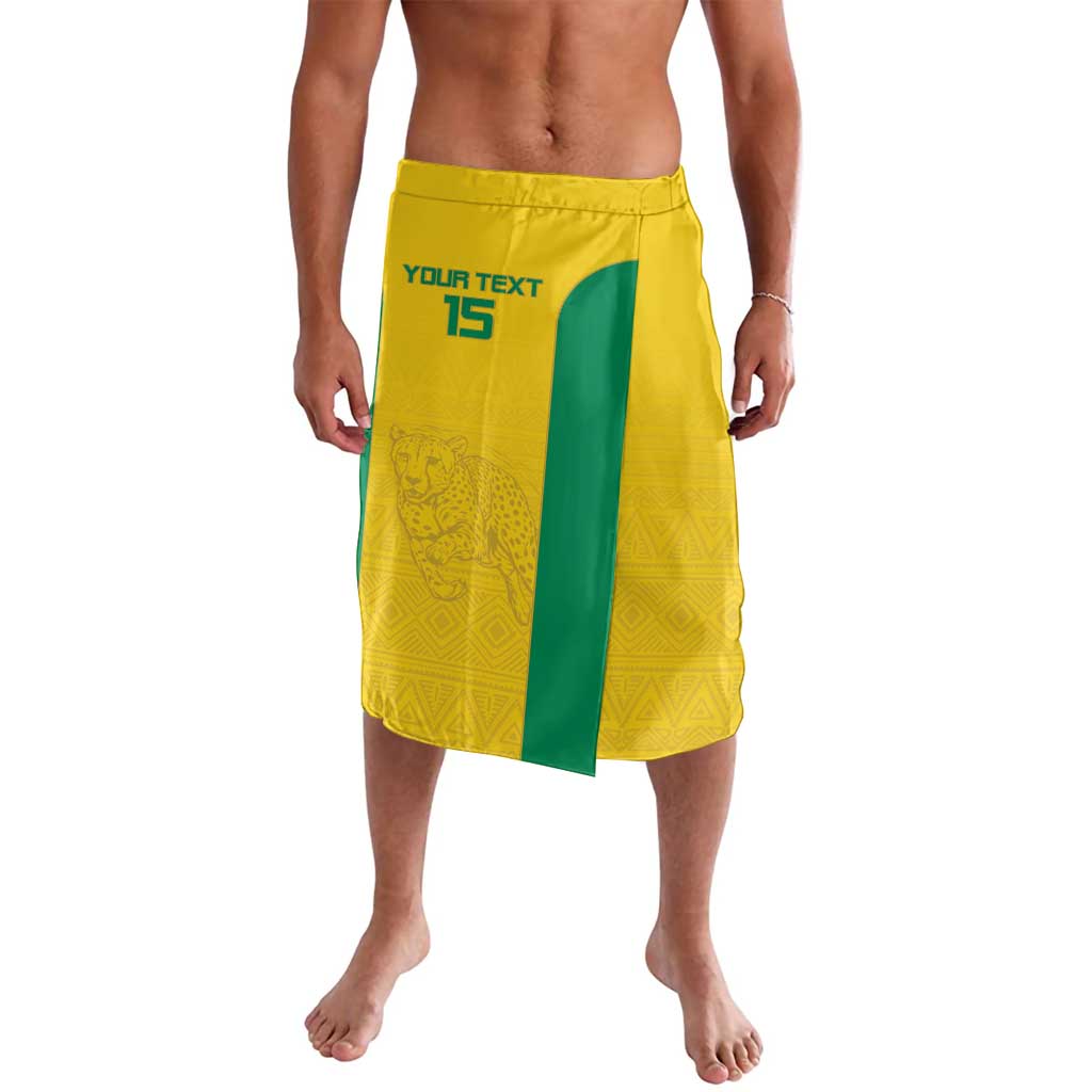 Custom Benin Football Lavalava Go Champions Les Guepards - Wonder Print Shop